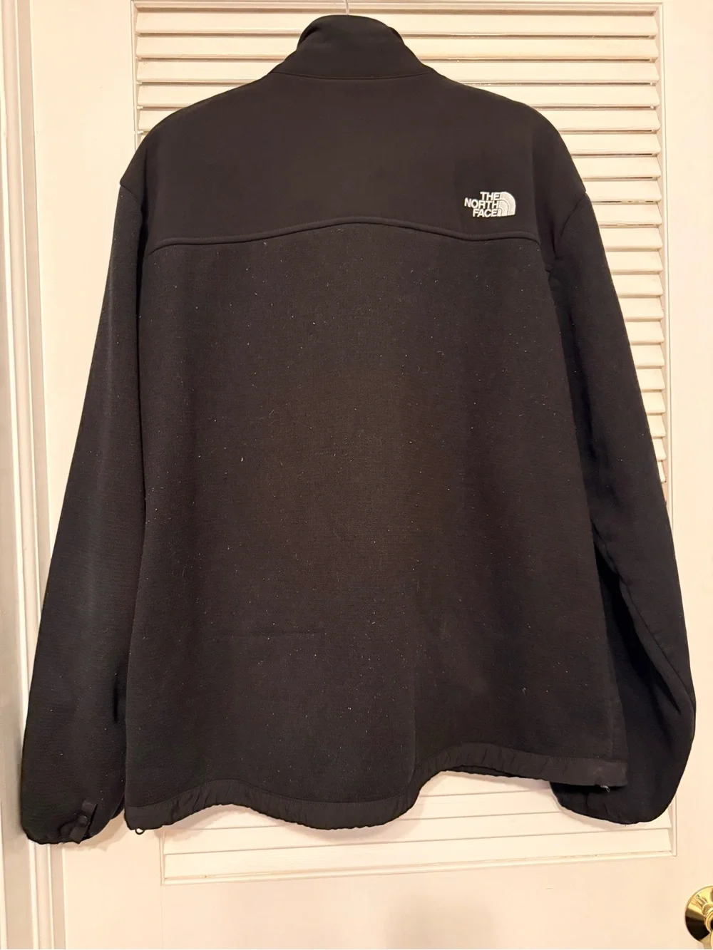 The North Face Black Lightweight Full-Zip Fleece Jacket